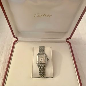 Cartier Panthere watch. Ladies small. Guaranteed authentic.